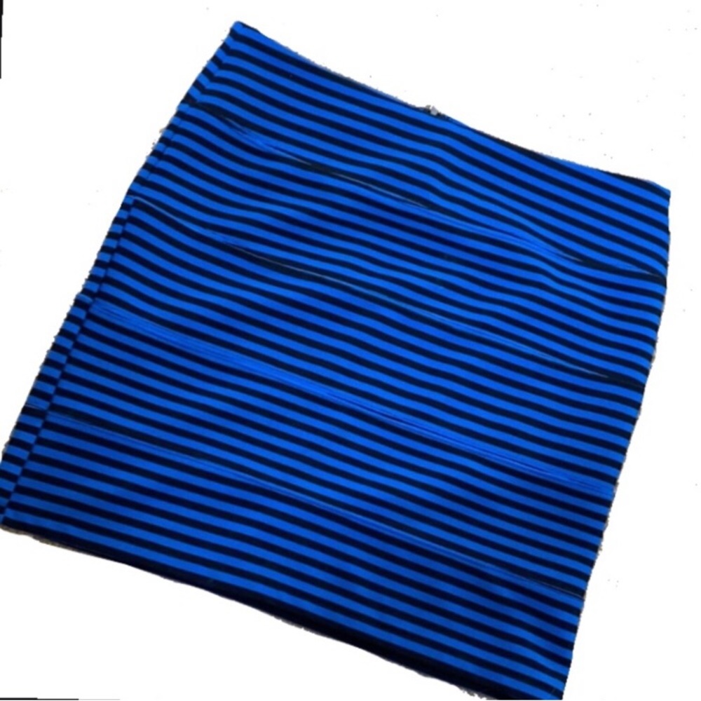 Victoria’s Secret Pink Blue and Black Striped Skirt